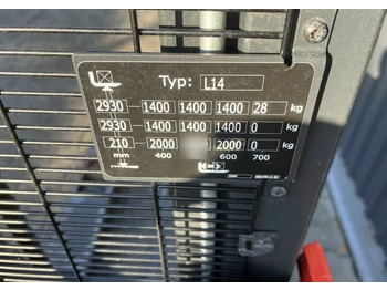 Crédit-bail de Linde L14 Linde L14: photos 5 Crédit-bail de Linde L14 Linde L14: photos 5
