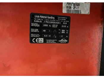 Chariot à mât rétractable Linde R10N: photos 4