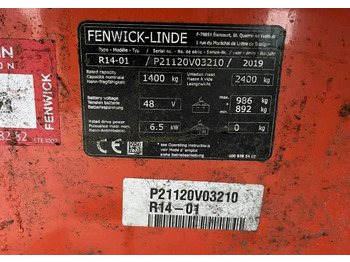 Chariot à mât rétractable Linde R14-01: photos 4 Chariot à mât rétractable Linde R14-01: photos 4