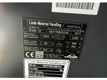 Chariot à mât rétractable Linde R14G: photos 4