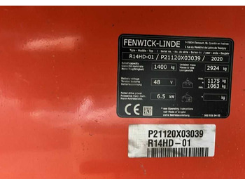 Chariot à mât rétractable Linde R14HD-01: photos 4