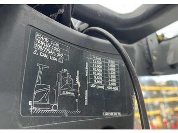 Chariot à mât rétractable Linde R14HD-01: photos 5