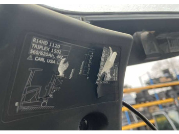 Chariot à mât rétractable Linde R14HD-01: photos 5