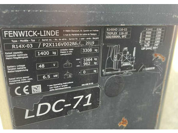Chariot à mât rétractable Linde R14X: photos 4 Chariot à mât rétractable Linde R14X: photos 4