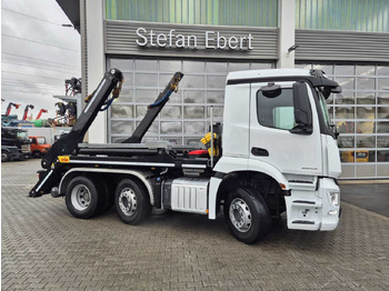 Camion benne Mercedes-Benz Arocs 2543 L 6x2/4 Hiab TS 2018 TAZ Funk: photos 4