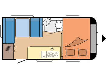 Caravane HOBBY DE LUXE 440 SF