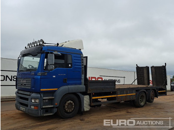Camion plateau MAN TGA 26.390