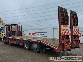 Camion plateau pour transport de équipements lourds 2012 DAF CF: photos 3