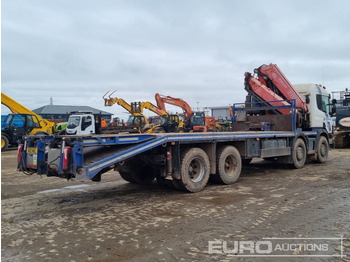 Camion plateau pour transport de équipements lourds 2012 Scania P400: photos 5