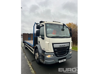 Camion plateau pour transport de équipements lourds 2017 DAF LF260: photos 4