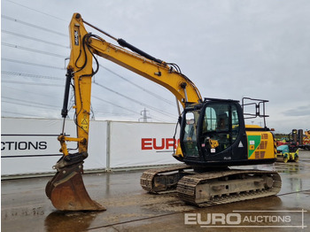 Pelle sur chenille JCB