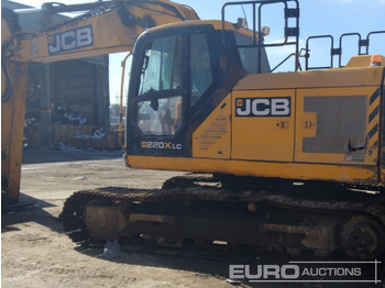 Pelle sur chenille JCB 220X