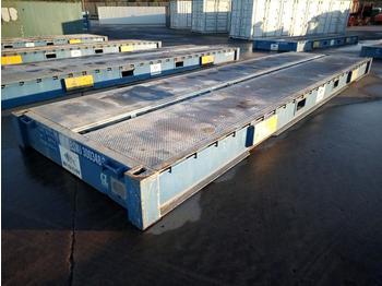 Caisse mobile/ Conteneur 30' Flat Rack Container Bridge: photos 1
