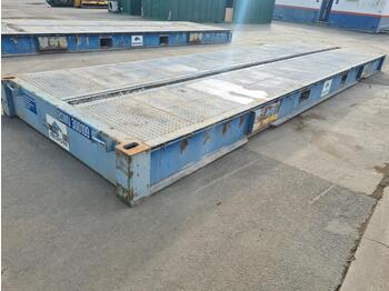 Caisse mobile/ Conteneur 30' Flat Rack Container Bridge: photos 1