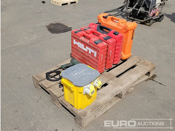 Matériel de chantier Paslode PPM35Ci Battery Nail Gun, Bosch 230Volt Heat Gun, Hilti Battery Drill (3 of), 110Volt Transformer: photos 3