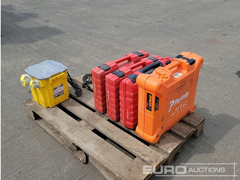 Matériel de chantier Paslode PPM35Ci Battery Nail Gun, Bosch 230Volt Heat Gun, Hilti Battery Drill (3 of), 110Volt Transformer: photos 5