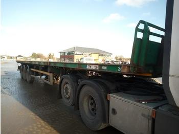Semi-remorque plateau SDC Tri Axle Extendable Flat Bed Trailer: photos 1