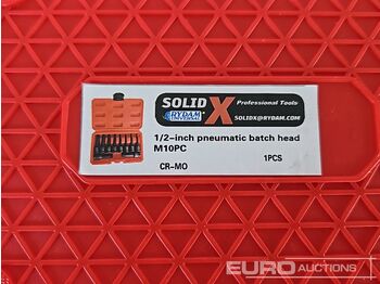 Matériel de chantier Solid X1/2" 10 Piece Spline Socket Set: photos 5