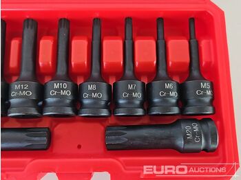 Matériel de chantier Solid X1/2" 10 Piece Spline Socket Set: photos 4