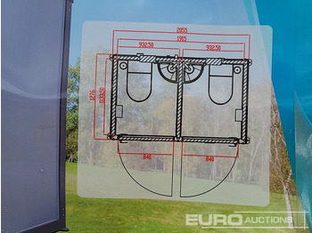 Conteneur maritime Unused 2025 220V Portable Double Toilets (Cannot Be Reconsigned): photos 2