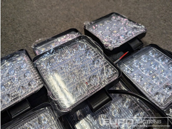 Matériel de chantier Unused LED Work Lights, 48w, 12V/24V, Adjustable Bracket, IP67 Waterproof, 6000k White (10 of): photos 2