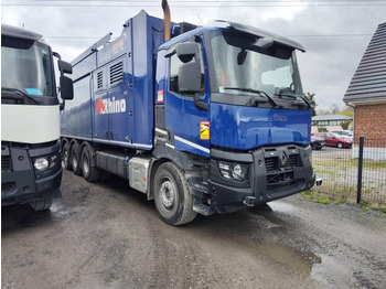 Camion hydrocureur RENAULT