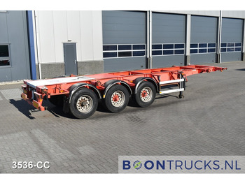 Semi-remorque porte-conteneur/ Caisse mobile BURG