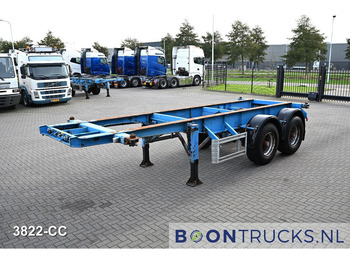Semi-remorque porte-conteneur/ Caisse mobile KOHLER CS 20/2 CHASSIS | 20ft * STEEL SUSPENSION * BPW / DRUM * 9x AVAILABLE: photos 4 Semi-remorque porte-conteneur/ Caisse mobile KOHLER CS 20/2 CHASSIS | 20ft * STEEL SUSPENSION * BPW / DRUM * 9x AVAILABLE: photos 4