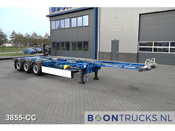 Semi-remorque porte-conteneur/ Caisse mobile Schmitz Cargobull SCB*S3B | 2x20-30-40-45ft HC * LIFT AXLE * DISC BRAKE  * EXTENDABLE REAR: photos 4