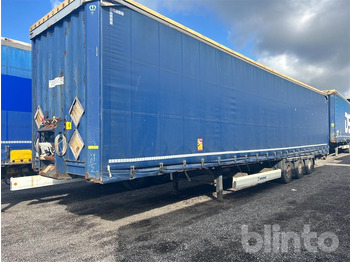 Semi-remorque rideaux coulissants KRONE SD