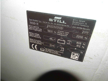 Crédit-bail de STILL RX20-18 STILL RX20-18: photos 5