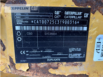 Tombereau articulé Cat 725-04A: photos 2