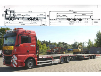 Camion porte-voitures MAN TGX