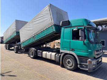 Camion benne MERCEDES-BENZ Actros 1844