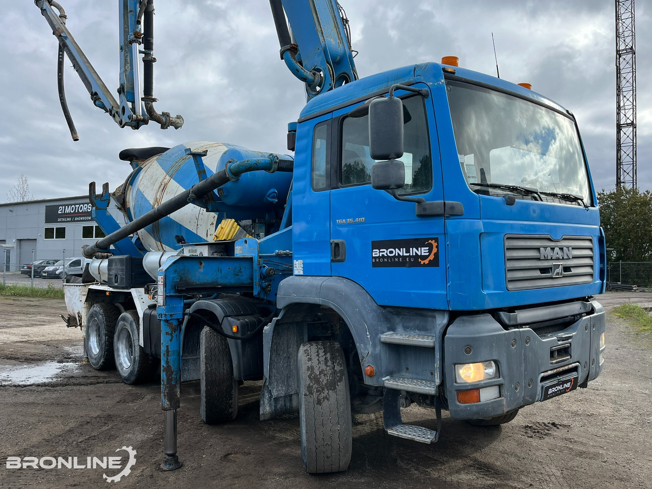2005 MAN TGA 35.410 8X4 PUMI - Camion malaxeur: photos 2 2005 MAN TGA 35.410 8X4 PUMI - Camion malaxeur: photos 2