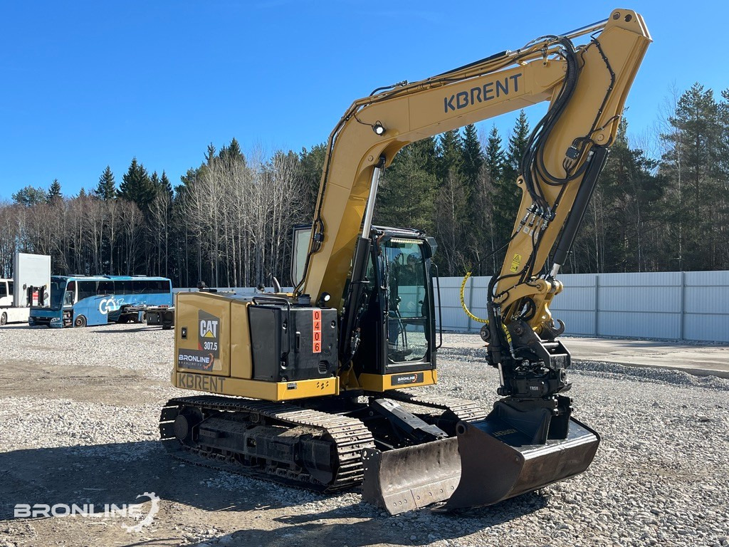 2019 Caterpillar 307.5 ROTOTILT / CENTRAL LUBRICATION / S50 - Pelle sur chenille: photos 2 2019 Caterpillar 307.5 ROTOTILT / CENTRAL LUBRICATION / S50 - Pelle sur chenille: photos 2