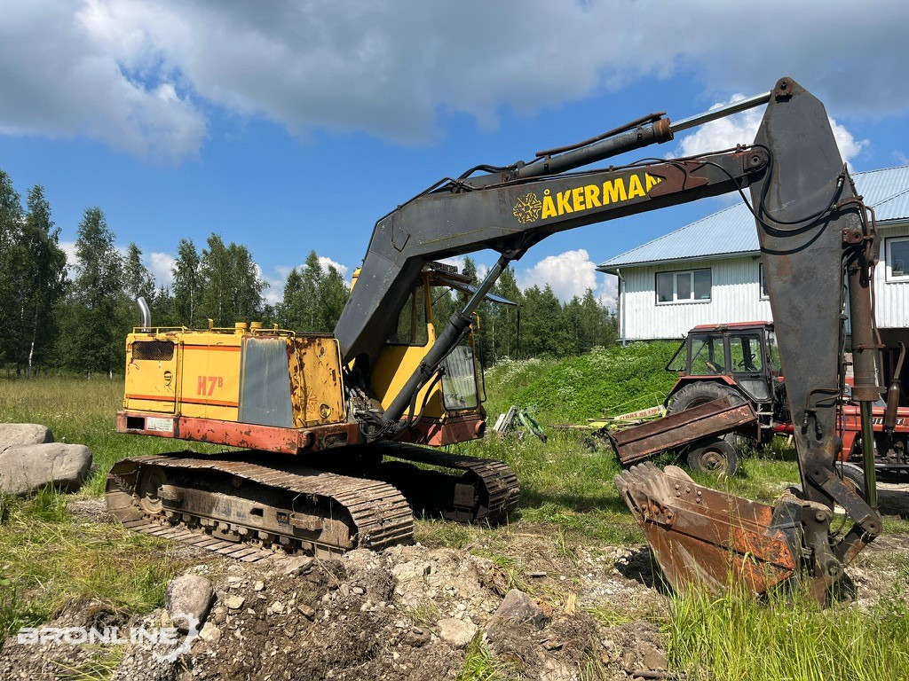 Akerman H7B Ekskavaator - Pelle sur chenille: photos 1 Akerman H7B Ekskavaator - Pelle sur chenille: photos 1