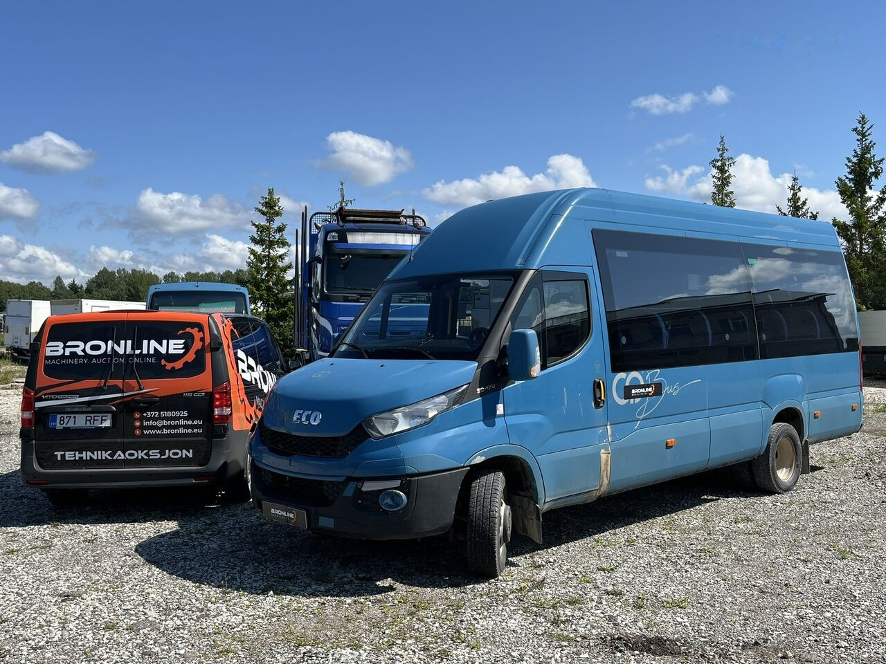 Minibus, Transport de personnes IVECO DAILY 50C17: photos 1