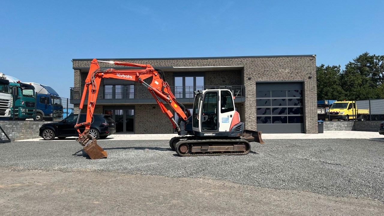 Kubota KX080 KX080-3 Verstellausleger 8700Kg Klima Tilt - Mini pelle: photos 1 Kubota KX080 KX080-3 Verstellausleger 8700Kg Klima Tilt - Mini pelle: photos 1