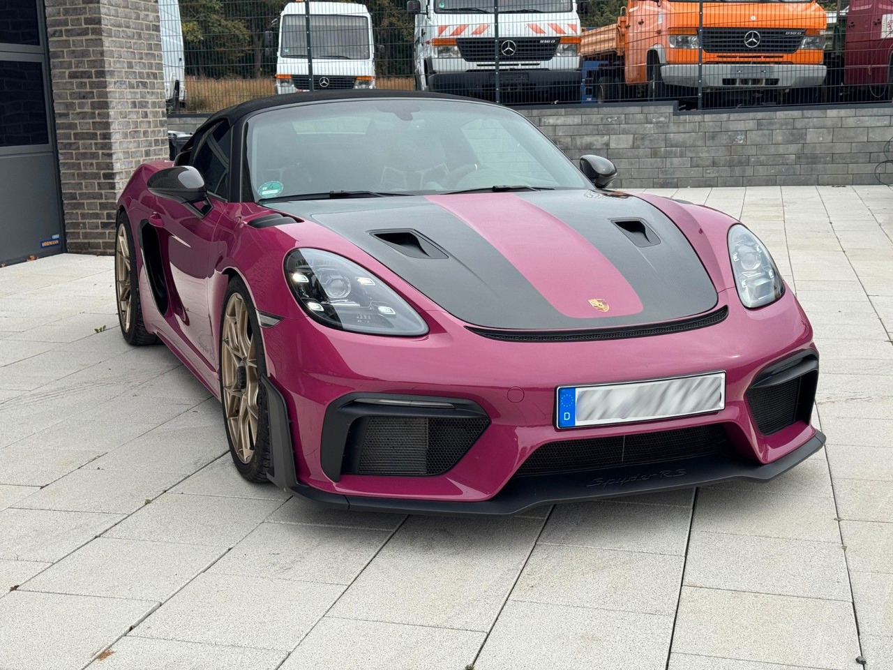Porsche Boxster 718 Spyder RS WEISSACH LIFT - Cabriolet: photos 4 Porsche Boxster 718 Spyder RS WEISSACH LIFT - Cabriolet: photos 4