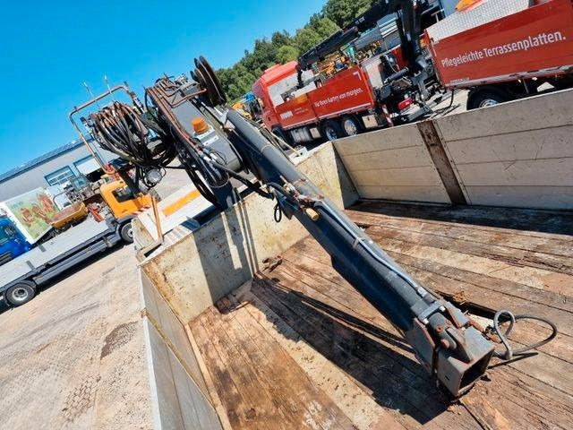 Semi-remorque plateau VM Trailers / Tri Axle crane Kran Hiab 095-1: photos 8