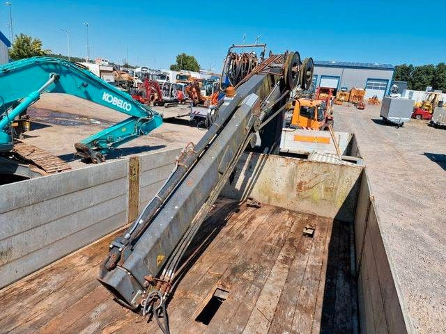 Semi-remorque plateau VM Trailers / Tri Axle crane Kran Hiab 095-1: photos 7
