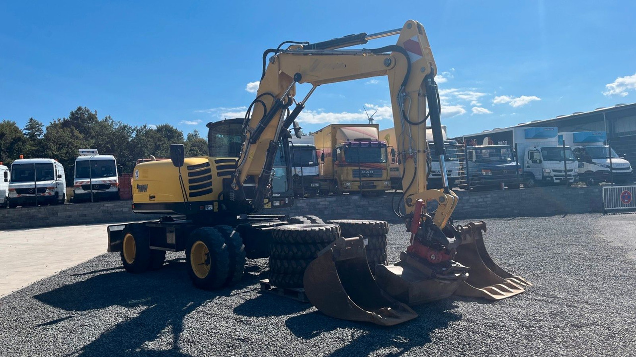 Yanmar B110W Mobilbagger Rotortilt Klima 4x Löffel - Pelle sur pneus: photos 3 Yanmar B110W Mobilbagger Rotortilt Klima 4x Löffel - Pelle sur pneus: photos 3