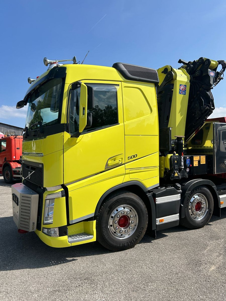 Volvo FH 500 8x2 HMF Kran 9520K - RCS - Camion grue: photos 4 Volvo FH 500 8x2 HMF Kran 9520K - RCS - Camion grue: photos 4