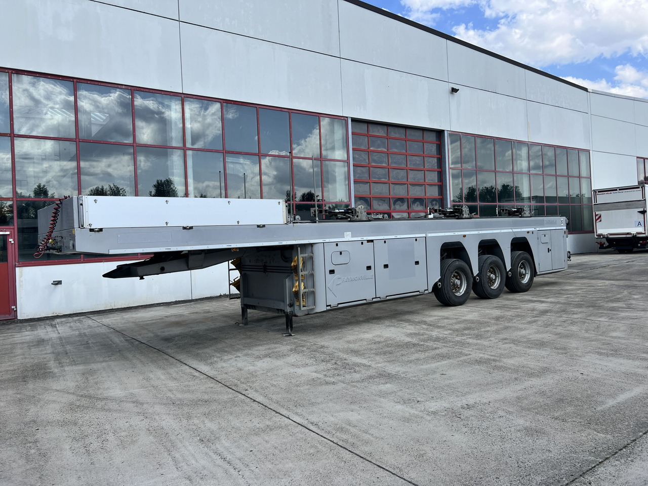 FAYMONVILLE F-S43-1EJB 3-Achs-Beton-Innenlader PREFAMAX, Wenig Benutzt - Semi-remorque porte-conteneur/ Caisse mobile: photos 2 FAYMONVILLE F-S43-1EJB 3-Achs-Beton-Innenlader PREFAMAX, Wenig Benutzt - Semi-remorque porte-conteneur/ Caisse mobile: photos 2