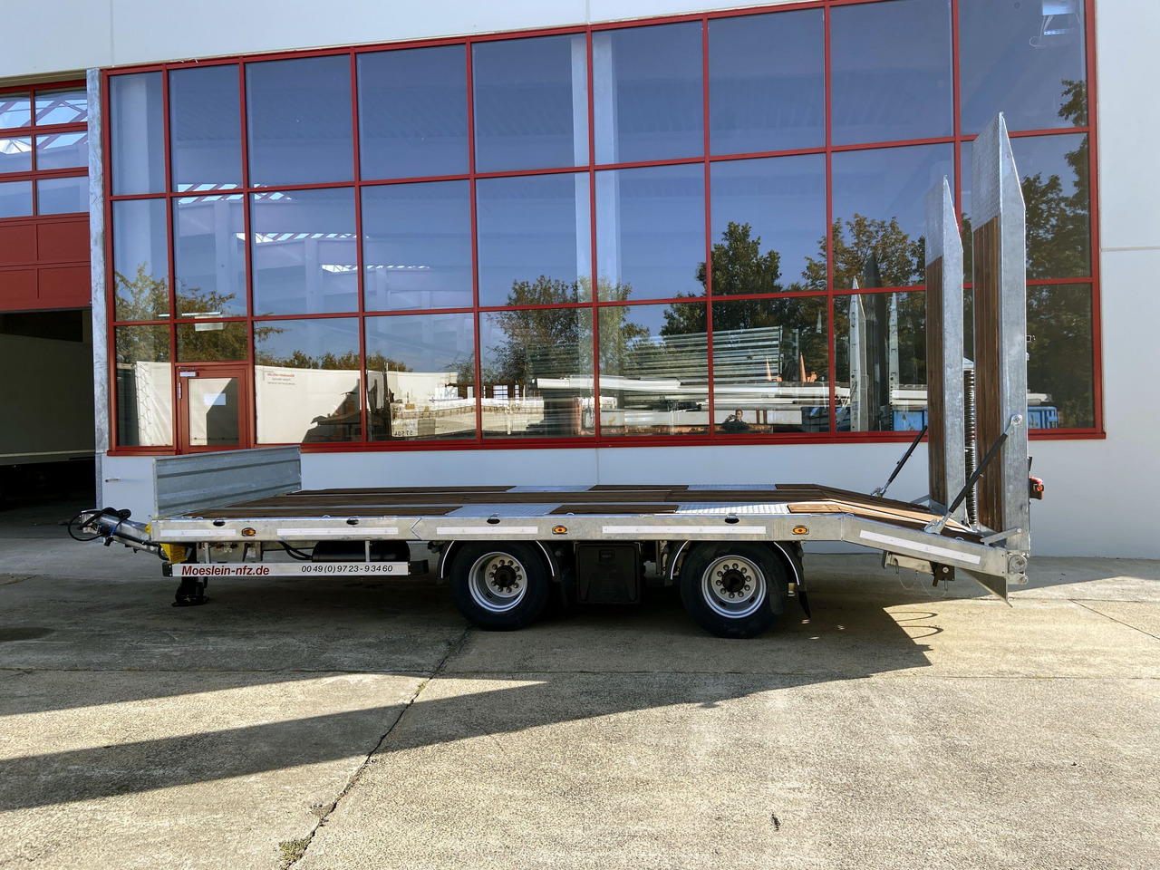 Möslein TT 21-6,5 21 t Tandemtieflader, Luftgefedert, NEU - Remorque porte-engin surbaissée: photos 4 Möslein TT 21-6,5 21 t Tandemtieflader, Luftgefedert, NEU - Remorque porte-engin surbaissée: photos 4