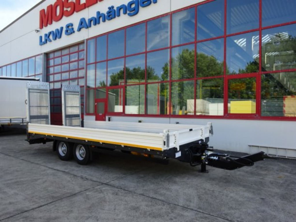 Möslein TTT 13 6,2 BR Weiß Neuer 13 t GG Tandemtieflader mit Breiten Rampen - Remorque porte-engin surbaissée: photos 1 Möslein TTT 13 6,2 BR Weiß Neuer 13 t GG Tandemtieflader mit Breiten Rampen - Remorque porte-engin surbaissée: photos 1
