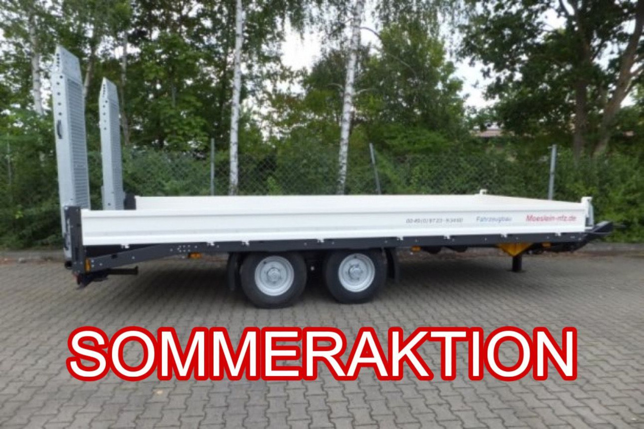 Möslein Tandemtieflader mit breiten RampenNeufahrzeug - Remorque porte-engin surbaissée: photos 1 Möslein Tandemtieflader mit breiten RampenNeufahrzeug - Remorque porte-engin surbaissée: photos 1