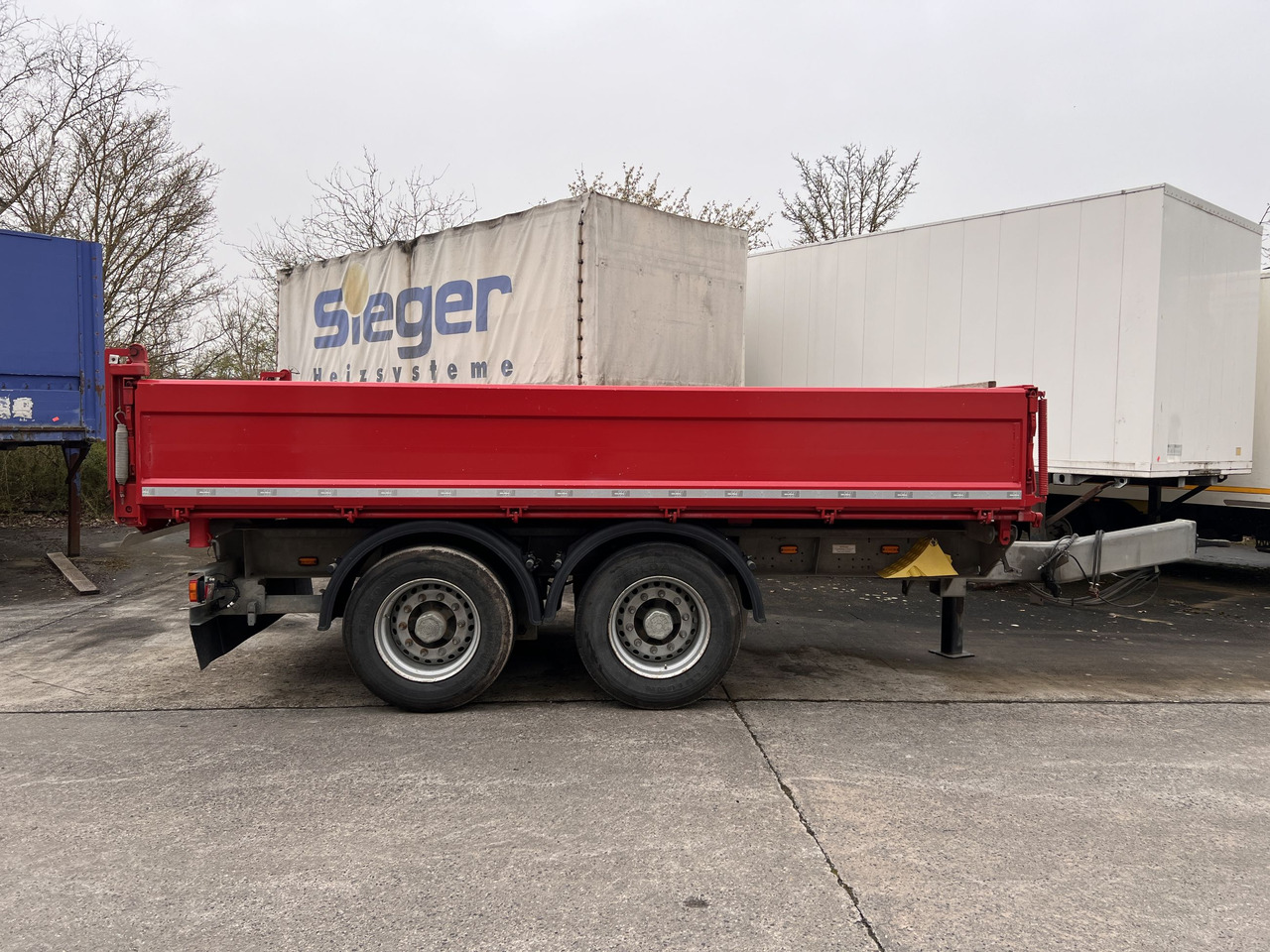 Müller Mitteltal TA-2  18 t Tandemkipper- Tieflader - Remorque benne: photos 1 Müller Mitteltal TA-2  18 t Tandemkipper- Tieflader - Remorque benne: photos 1