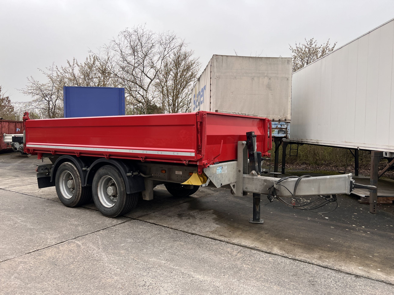 Müller Mitteltal TA-2  18 t Tandemkipper- Tieflader - Remorque benne: photos 3 Müller Mitteltal TA-2  18 t Tandemkipper- Tieflader - Remorque benne: photos 3